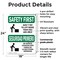 Signmission Safety Culture Sign, 18 in Width, Plastic, Rectangle, Bilingual OS-2PACK-SF-P-1824-L-10768 - alternate 6